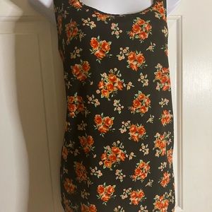 Beautiful floral summer tank